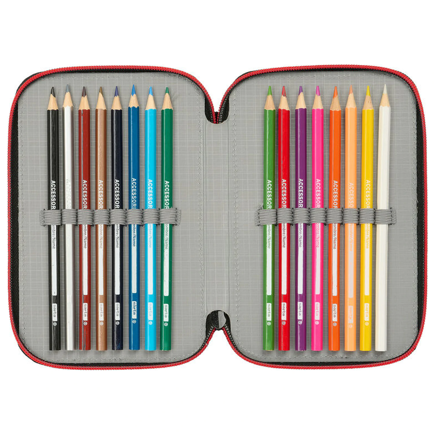 Marvel Spiderman Miles Morales trostruka pernica 37 kom fotografija proizvoda