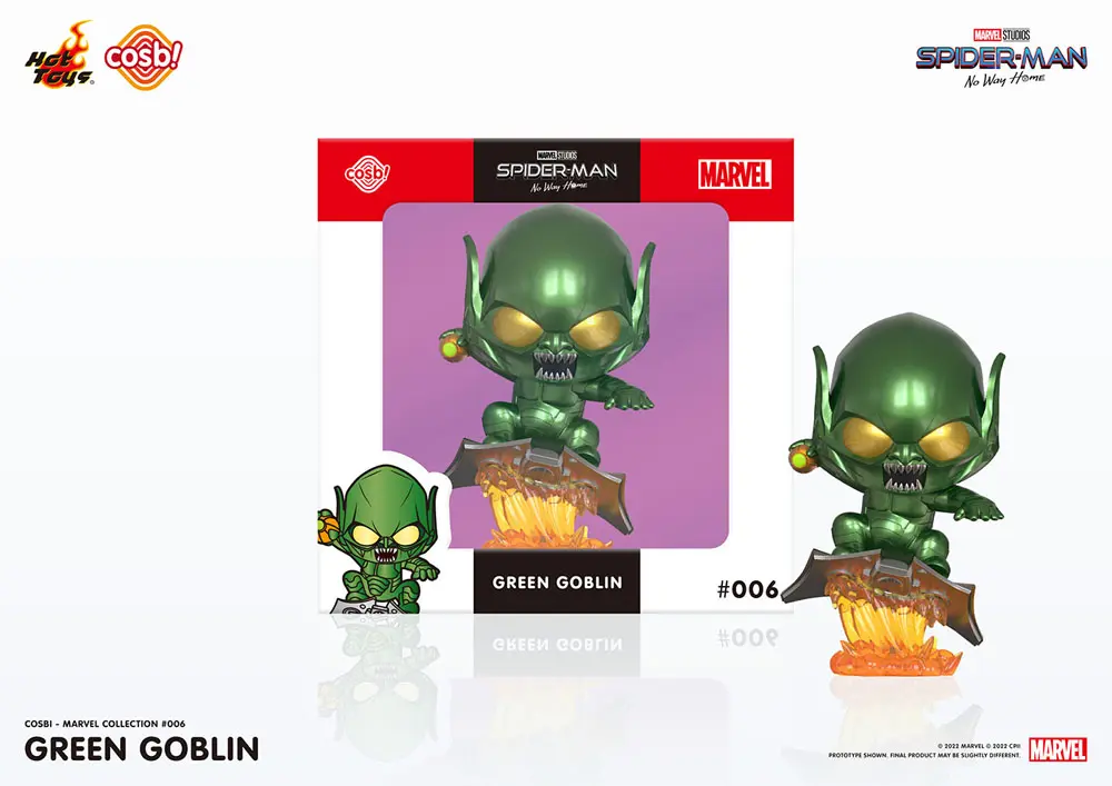 Spider-Man: No Way Home Cosbi Mini Figura Green Goblin 8 cm fotografija proizvoda