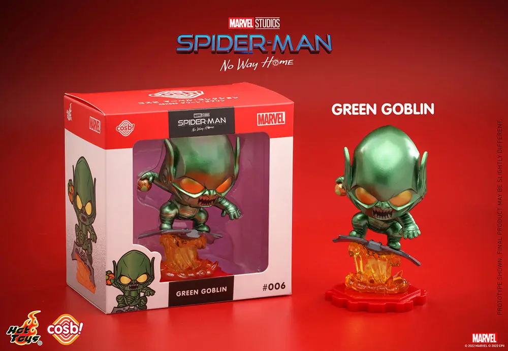 Spider-Man: No Way Home Cosbi Mini Figura Green Goblin 8 cm fotografija proizvoda