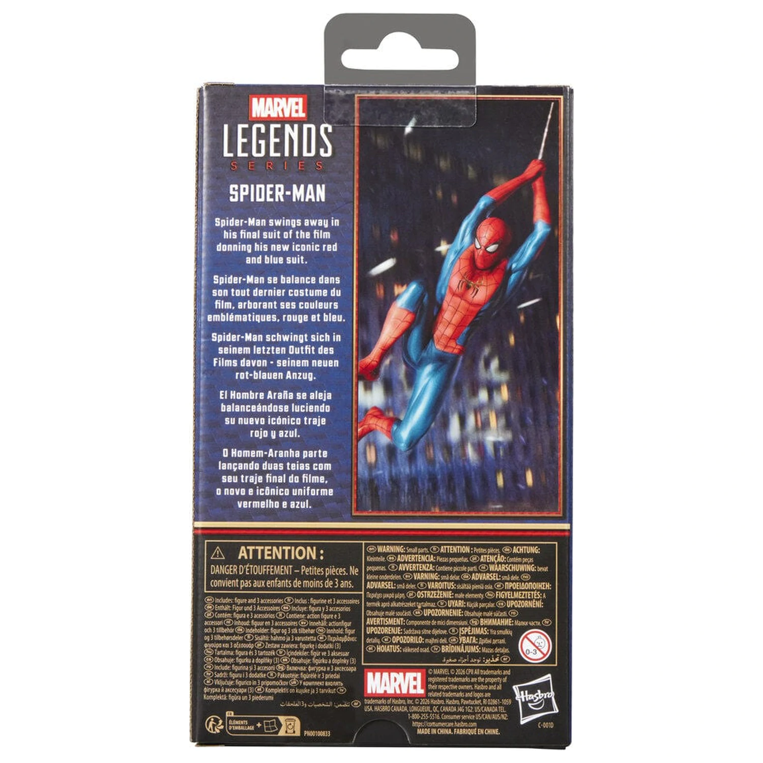 Spider-Man No Way Home Marvel Legends Series Spider-Man figura 15cm fotografija proizvoda