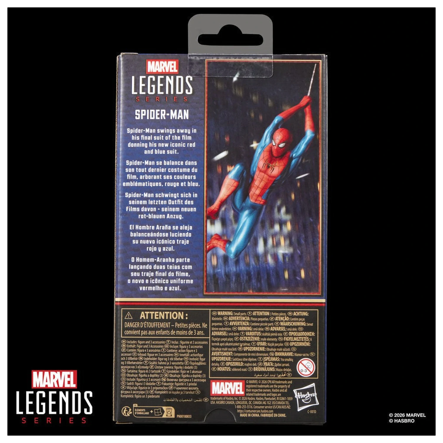 Spider-Man No Way Home Marvel Legends Series Spider-Man figura 15cm fotografija proizvoda