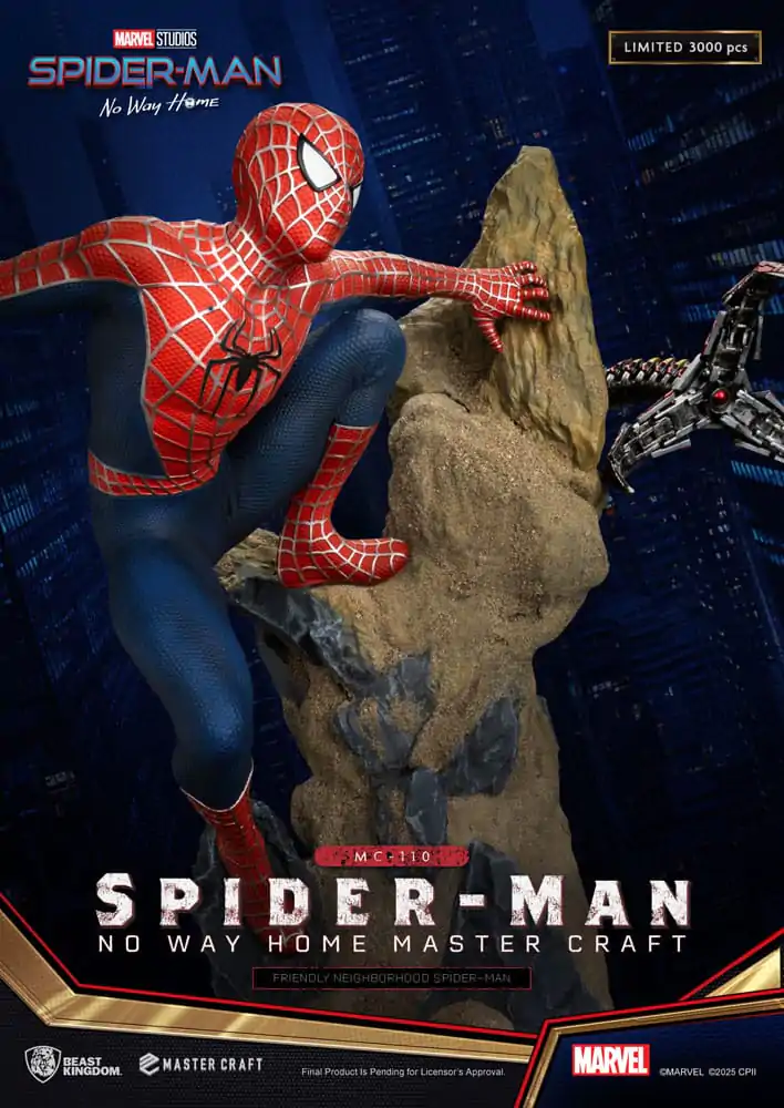 Spider-Man: No Way Home Master Craft kip Friendly Neighborhood Spider-Man 36 cm fotografija proizvoda