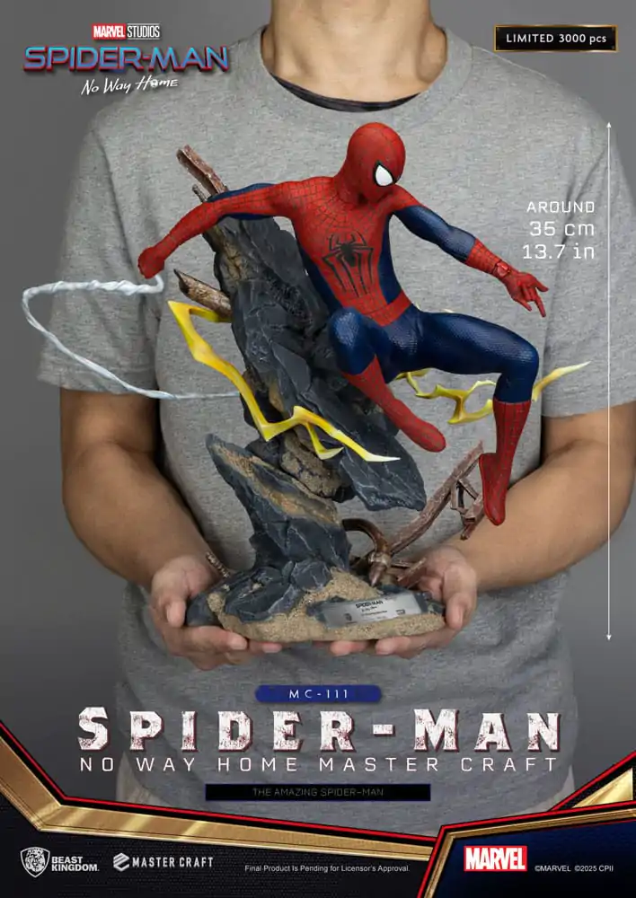 Spider-Man: No Way Home Master Craft statua The Amazing Spider-Man 35 cm fotografija proizvoda