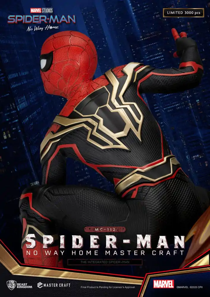 Spider-Man: No Way Home Master Craft Statua The Integrated Spider-Man 31 cm fotografija proizvoda