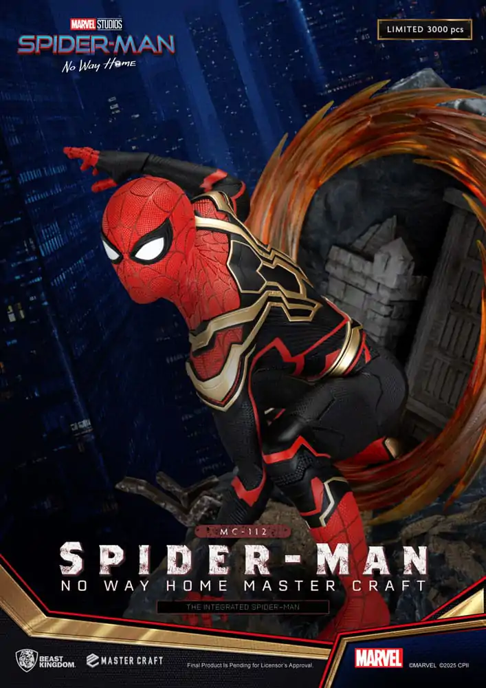 Spider-Man: No Way Home Master Craft Statua The Integrated Spider-Man 31 cm fotografija proizvoda