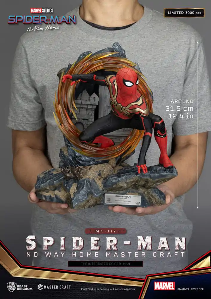 Spider-Man: No Way Home Master Craft Statua The Integrated Spider-Man 31 cm fotografija proizvoda