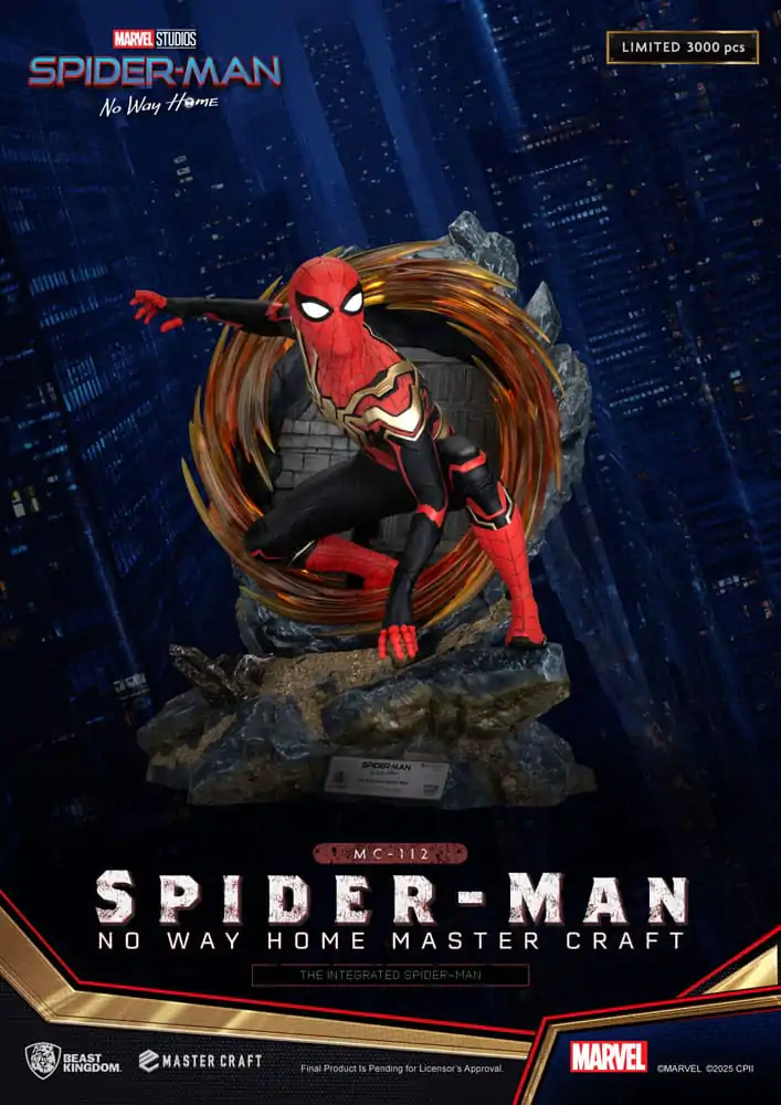 Spider-Man: No Way Home Master Craft Statua The Integrated Spider-Man 31 cm fotografija proizvoda
