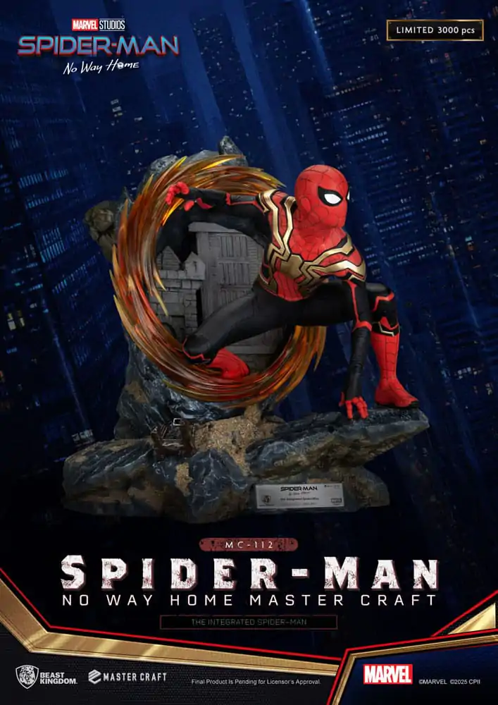 Spider-Man: No Way Home Master Craft Statua The Integrated Spider-Man 31 cm fotografija proizvoda