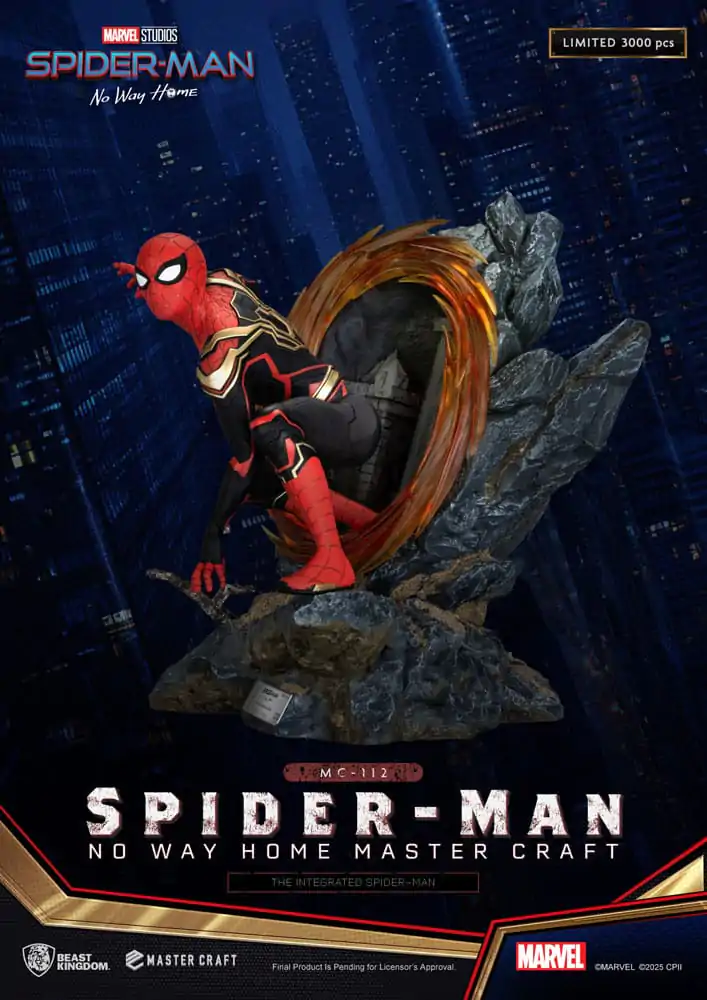 Spider-Man: No Way Home Master Craft Statua The Integrated Spider-Man 31 cm fotografija proizvoda