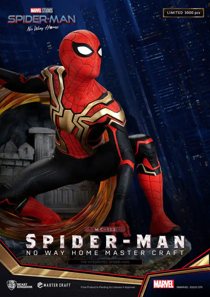 Spider-Man: No Way Home Master Craft Statua The Integrated Spider-Man 31 cm fotografija proizvoda