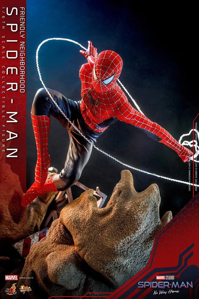 Spider-Man: No Way Home Movie Masterpiece akcijska figura 1/6 Friendly Neighborhood Spider-Man 30 cm fotografija proizvoda