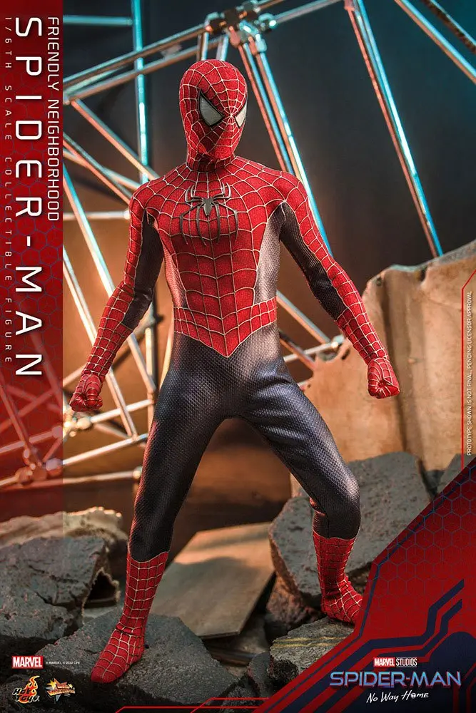 Spider-Man: No Way Home Movie Masterpiece akcijska figura 1/6 Friendly Neighborhood Spider-Man 30 cm fotografija proizvoda