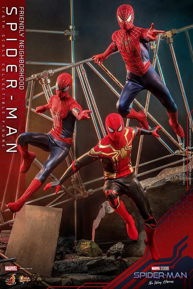 Spider-Man: No Way Home Movie Masterpiece akcijska figura 1/6 Friendly Neighborhood Spider-Man 30 cm fotografija proizvoda