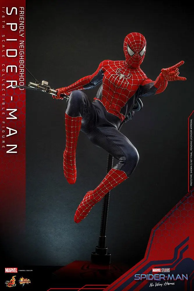 Spider-Man: No Way Home Movie Masterpiece akcijska figura 1/6 Friendly Neighborhood Spider-Man 30 cm fotografija proizvoda