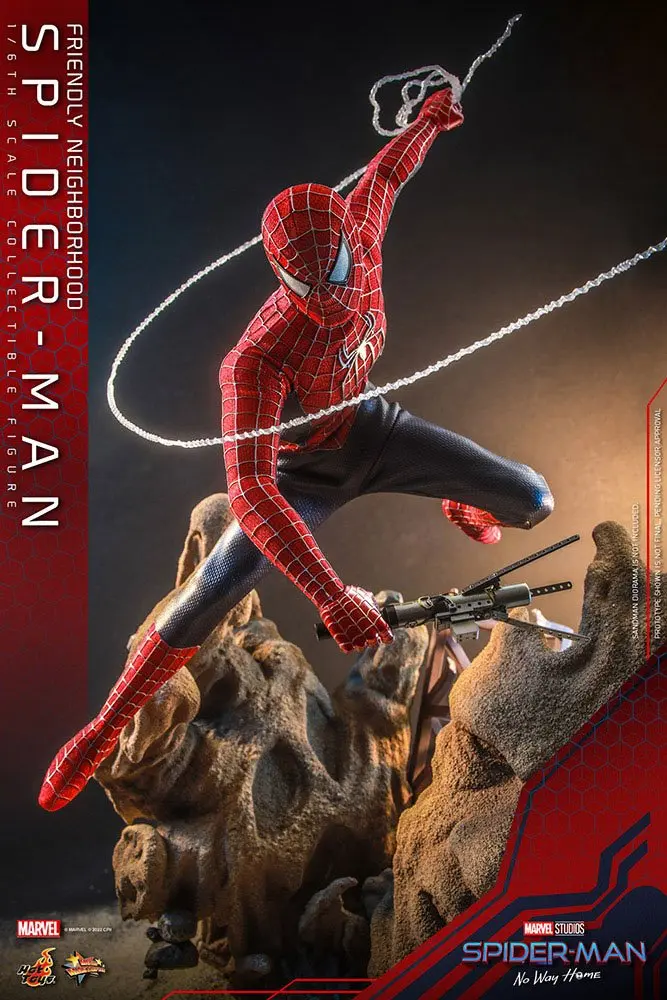 Spider-Man: No Way Home Movie Masterpiece akcijska figura 1/6 Friendly Neighborhood Spider-Man 30 cm fotografija proizvoda