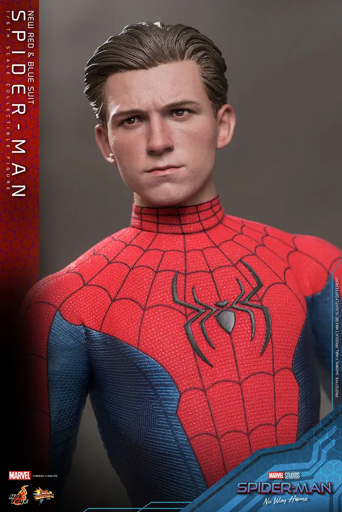 Spider-Man: No Way Home Movie Masterpiece akcijska figura 1/6 Spider-Man (New Red and Blue Suit) 28 cm fotografija proizvoda