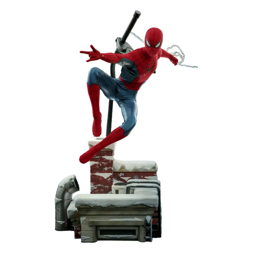 Spider-Man: No Way Home Movie Masterpiece akcijska figura 1/6 Spider-Man (New Red and Blue Suit) (Deluxe Version) 28 cm fotografija proizvoda