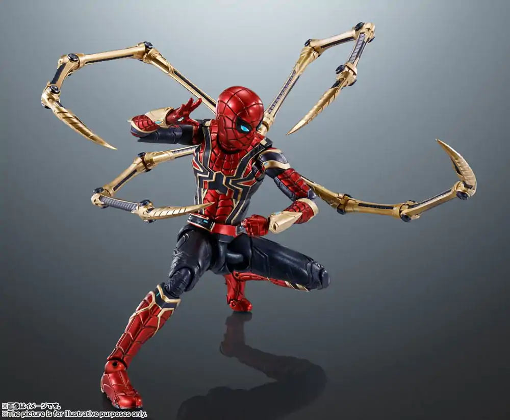 Spider-Man: No Way Home S.H. Figuarts akcijska figura Iron Spider-Man 15 cm fotografija proizvoda