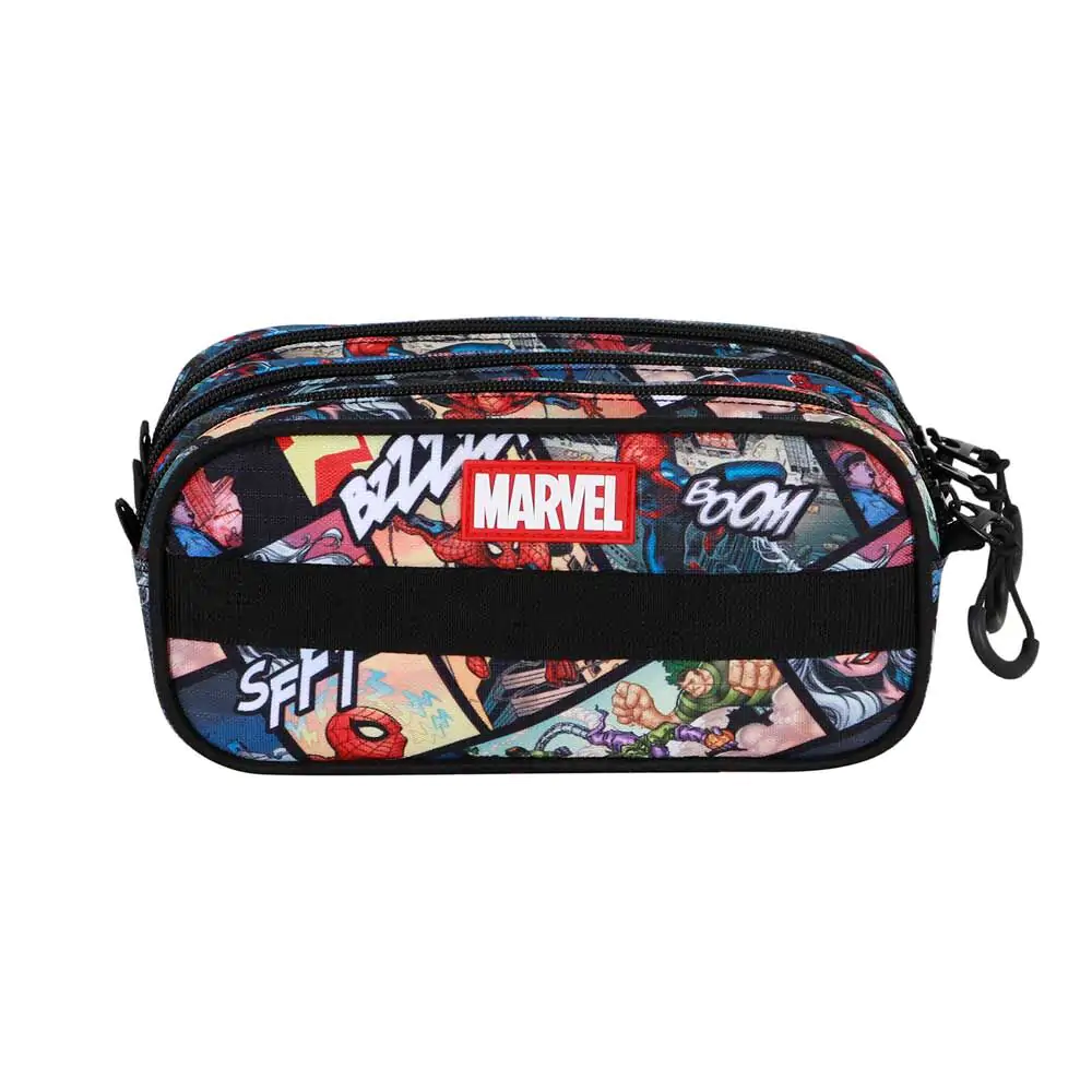 Marvel Spiderman Panels trostruka pernica fotografija proizvoda