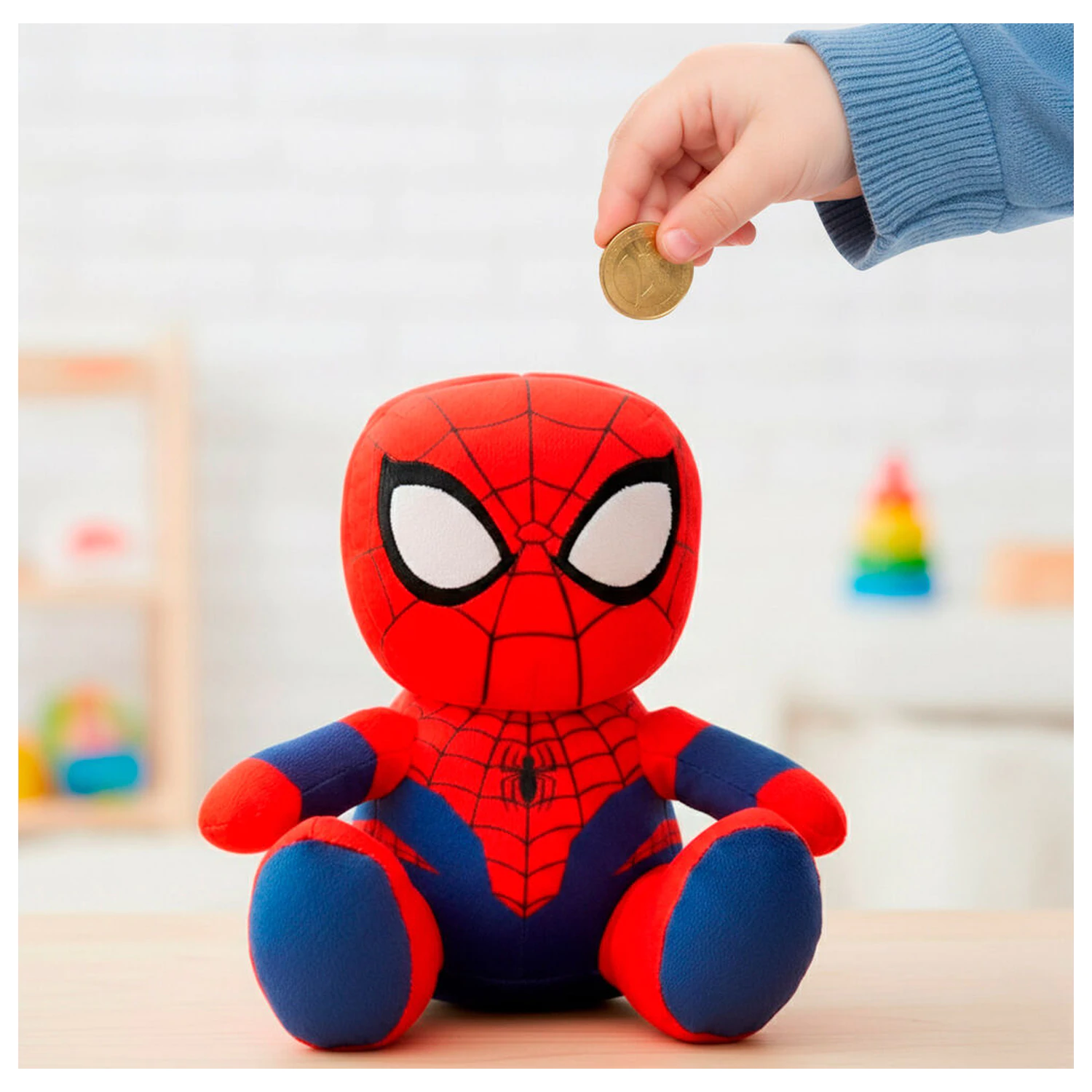 Marvel Spiderman kasica plišana igračka 20 cm fotografija proizvoda