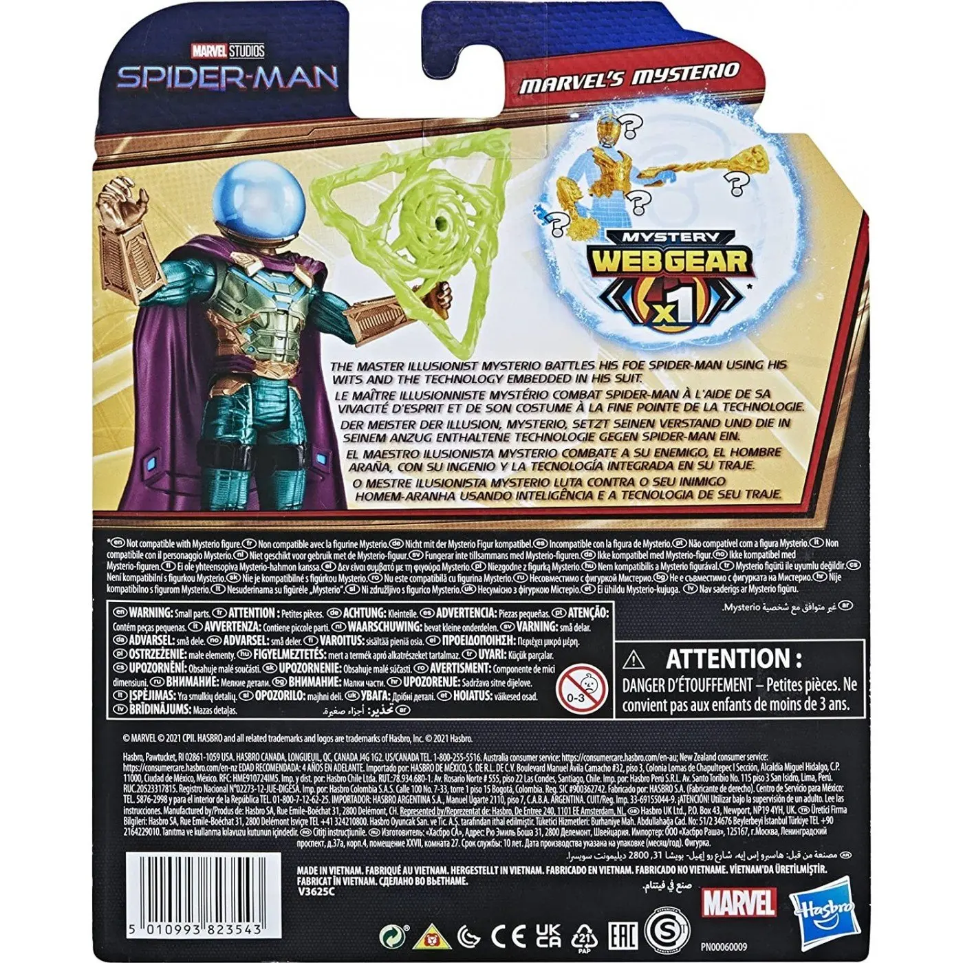 Spider-Man Pókember Mysterio Mystery Web Gear akcijska figura 13cm fotografija proizvoda