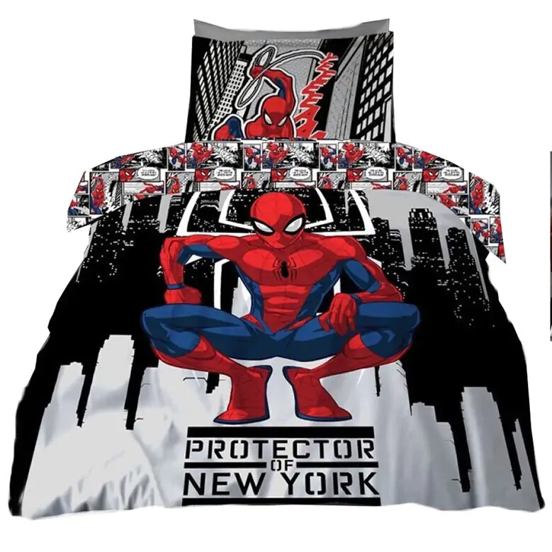 Marvel Spider-Man policotton navlaka za poplun za krevet 135 cm fotografija proizvoda
