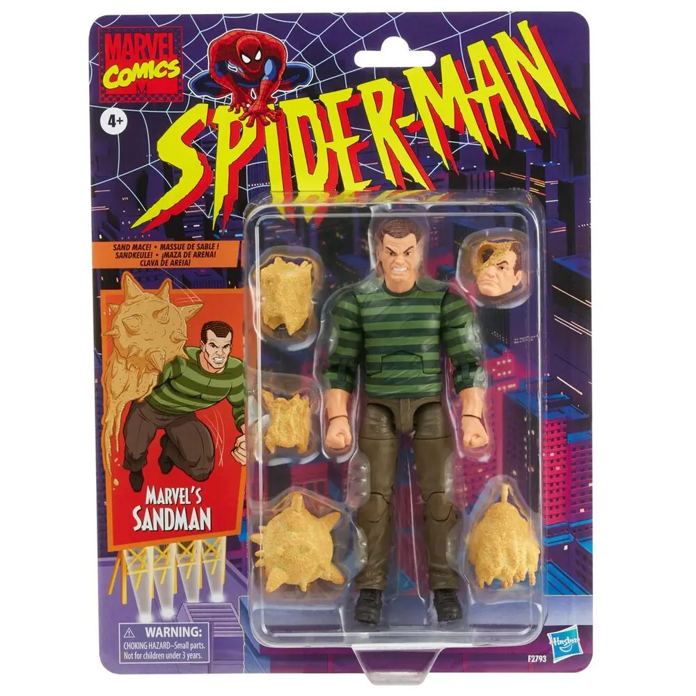 Spider-Man Marvel Legends Series akcijska figura 2021 Marvel's Sandman 15 cm fotografija proizvoda