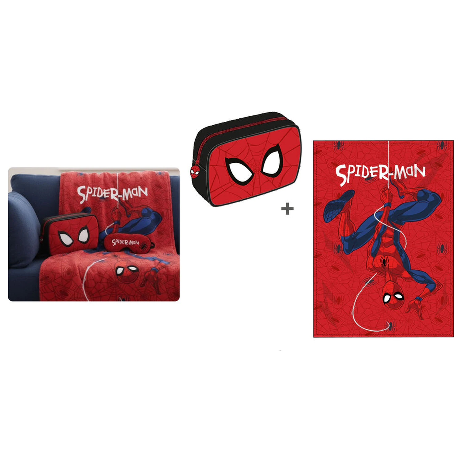 Marvel Spiderman set deka + navlaka 100x140cm fotografija proizvoda