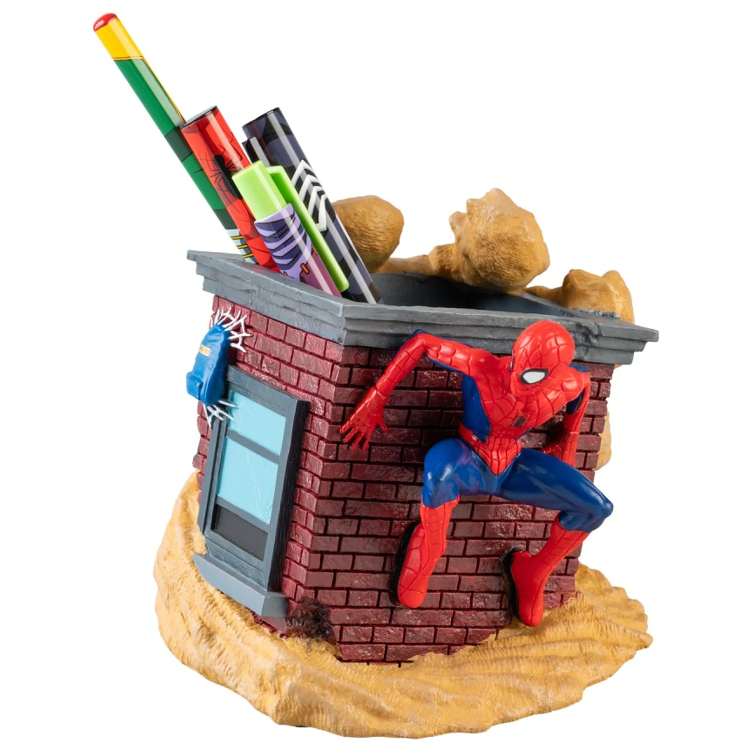 Marvel Spiderman držači za olovke + olovke fotografija proizvoda