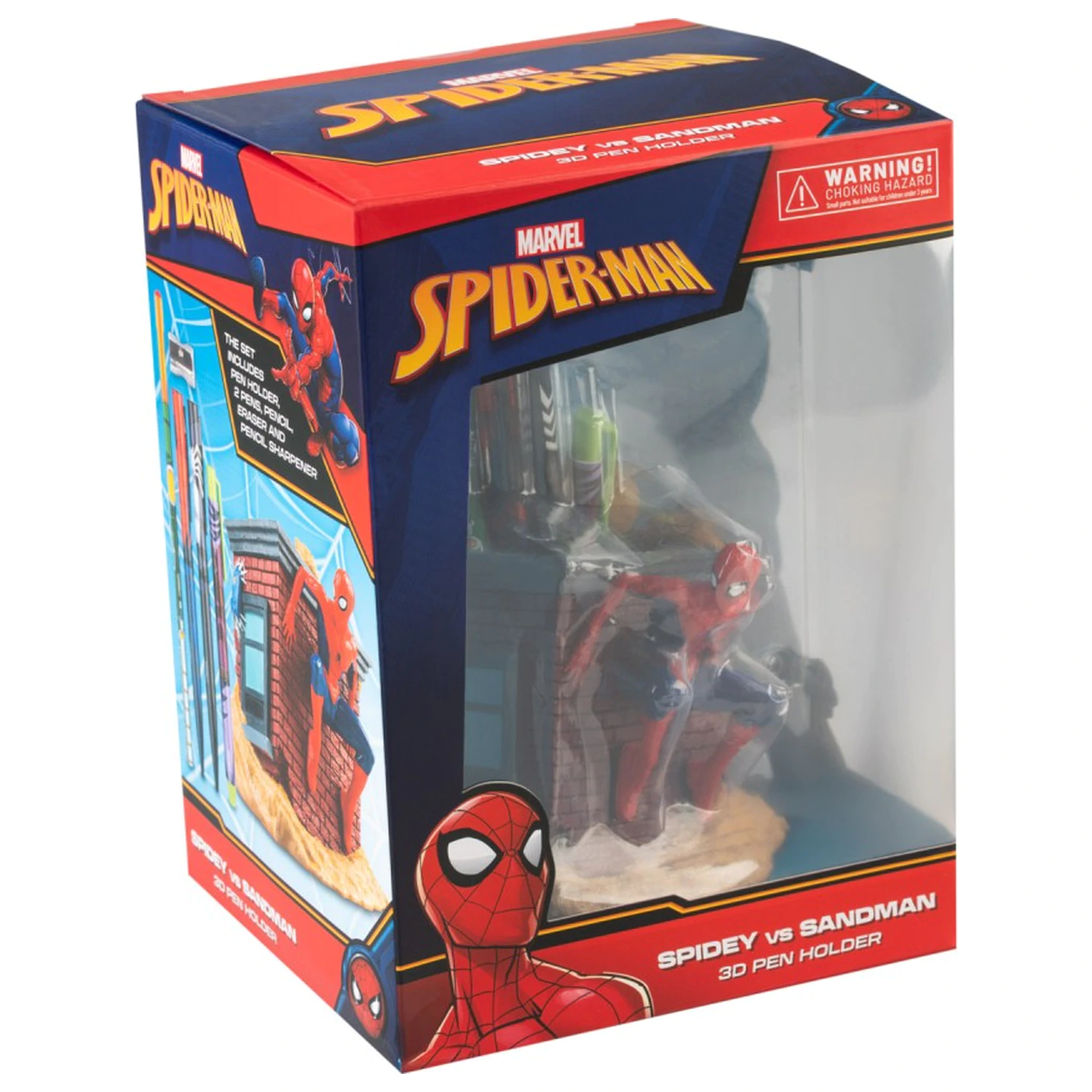 Marvel Spiderman držači za olovke + olovke fotografija proizvoda