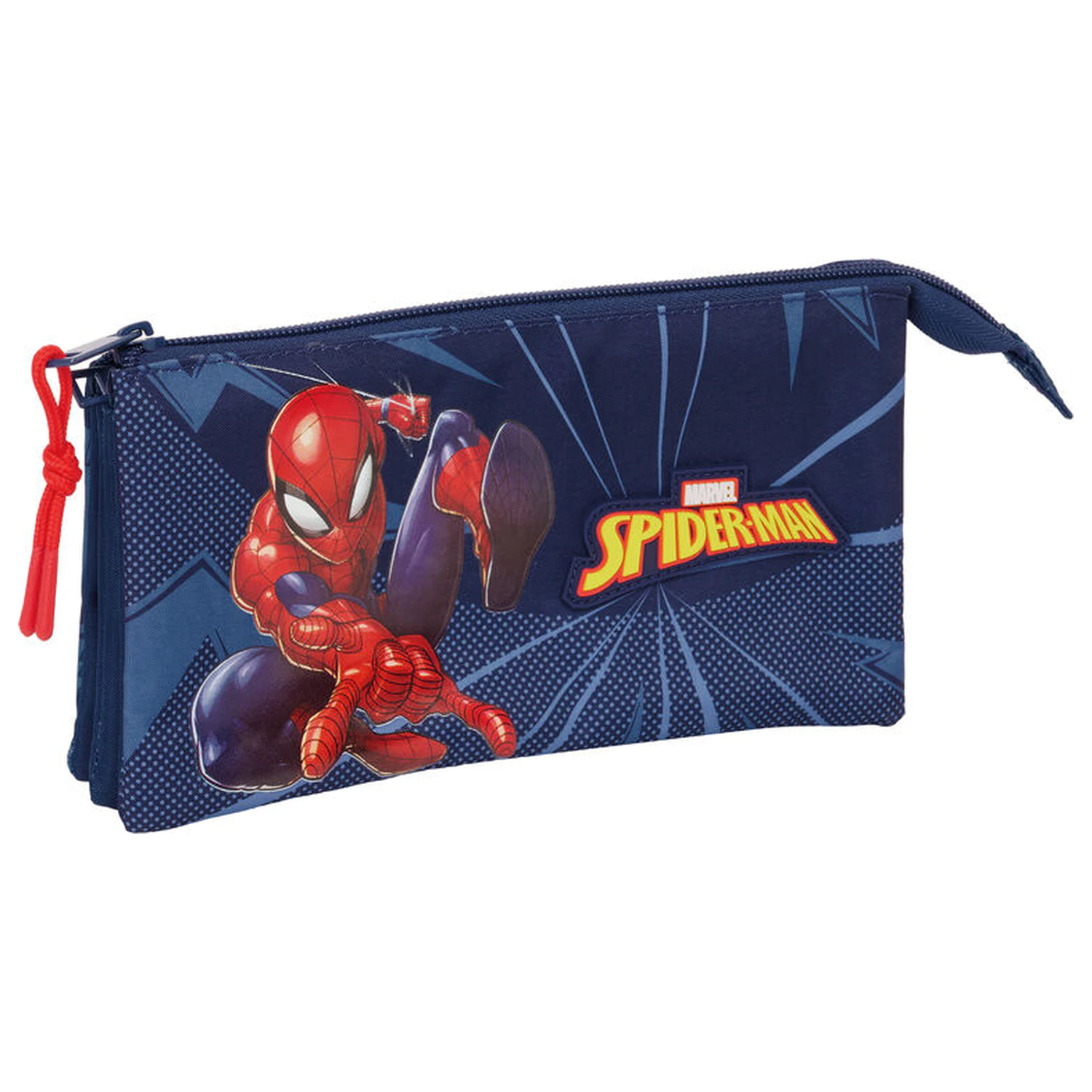 Marvel Spiderman trostruka pernica fotografija proizvoda
