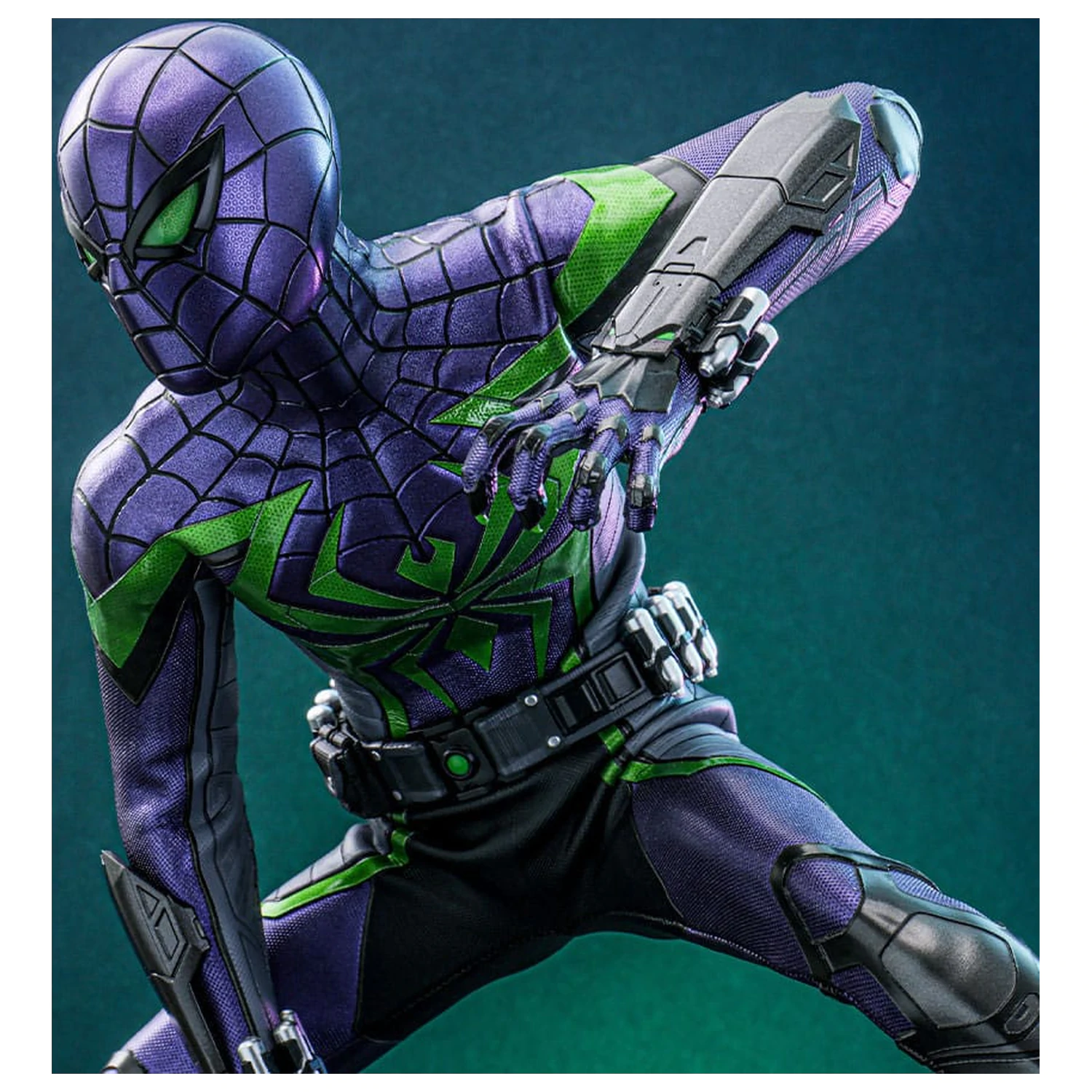 Spider-Man Video Game Masterpiece akcijska figura 1/6 Miles Morales (Purple Reign Suit) Hot Toys Exclusive 30 cm fotografija proizvoda