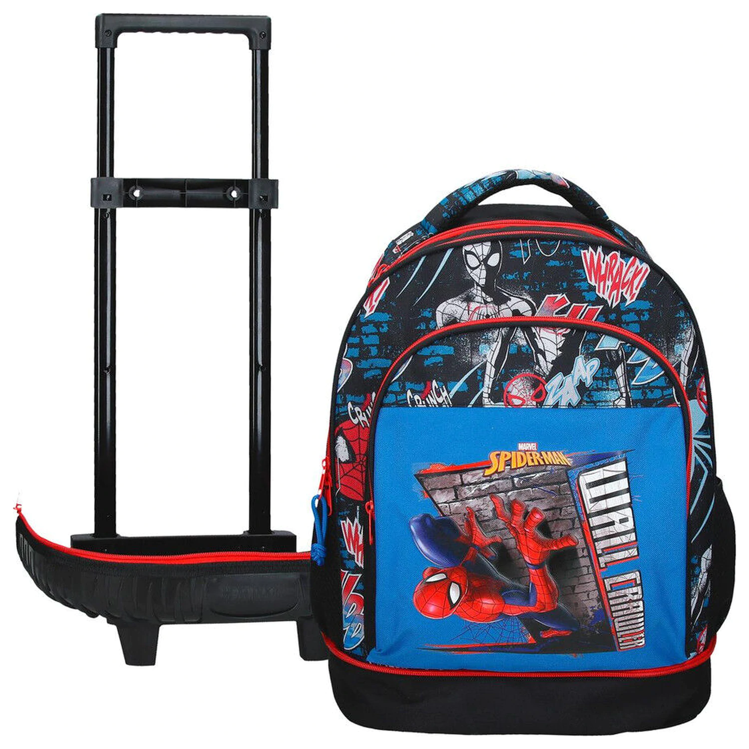 Marvel Spiderman Wall Crawler rastezljiva kompaktna kolica 43cm fotografija proizvoda