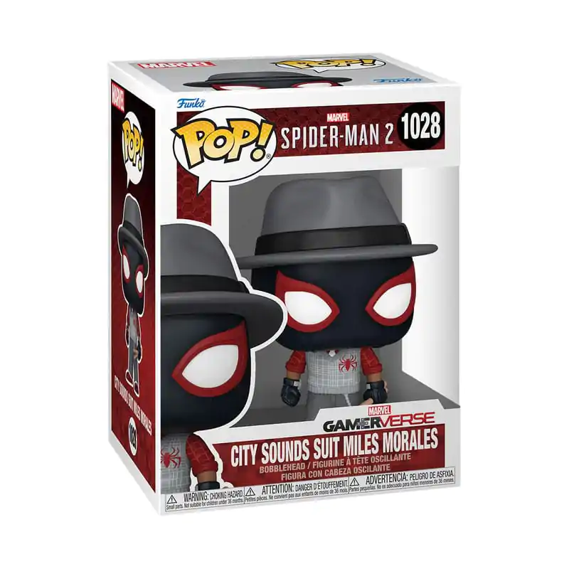 Spiderman 2 Funko POP! Games Vinyl Figura City Sounds Miles 9 cm fotografija proizvoda