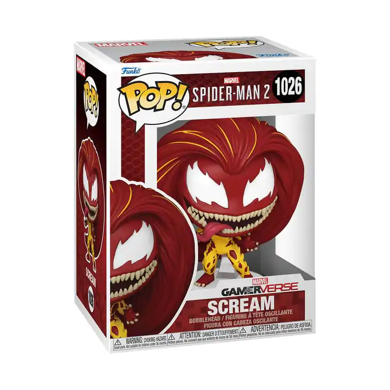 Spiderman 2 Funko POP! Games Vinyl Figura Scream 9 cm fotografija proizvoda