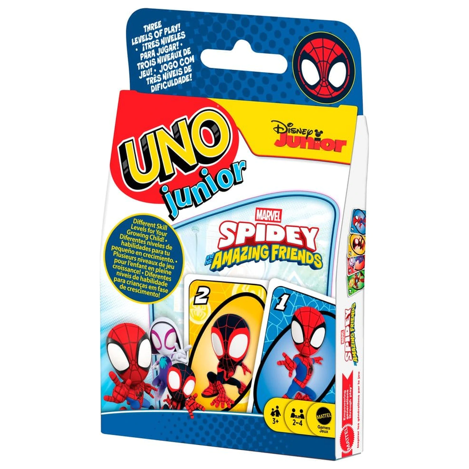 Spidey & His Amazing Friends UNO Junior kartaška igra fotografija proizvoda