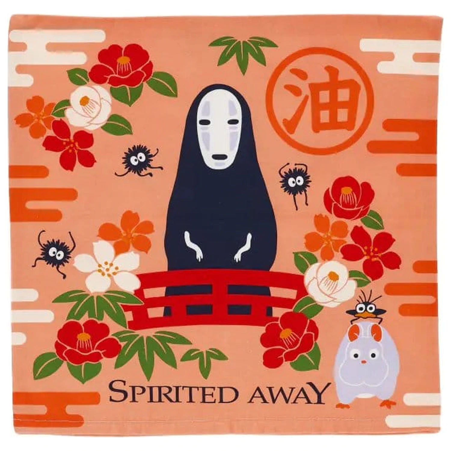 Spirited Away Natsu Jastučnica No Face & Flowers fotografija proizvoda
