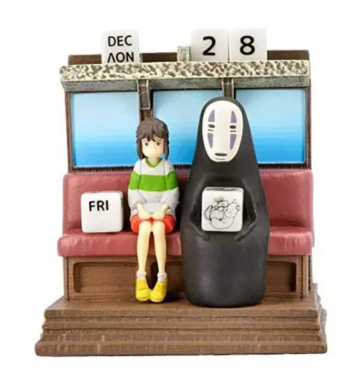 Spirited Away Statue Trokolica Diorama / Calendar Take Unabara Train 11 cm fotografija proizvoda