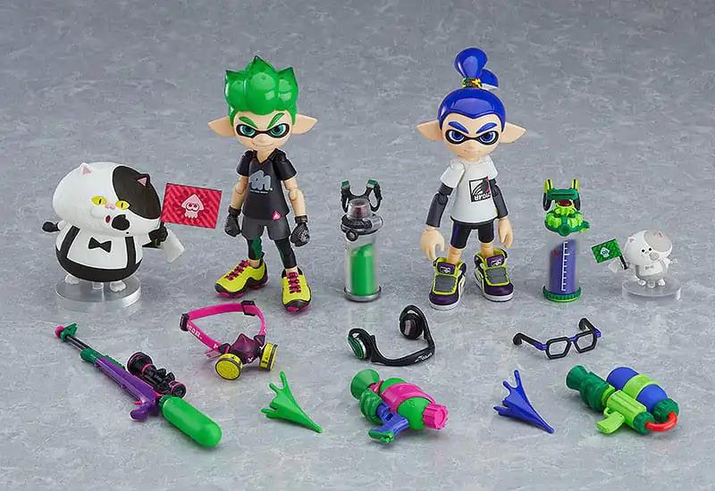 Splatoon/Splatoon 2 Figma akcijska figura Splatoon Boy DX Edition 10 cm fotografija proizvoda