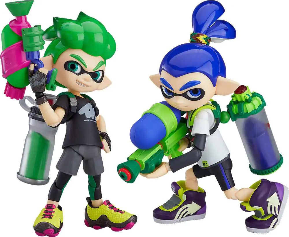 Splatoon/Splatoon 2 Figma akcijska figura Splatoon Boy DX Edition 10 cm fotografija proizvoda