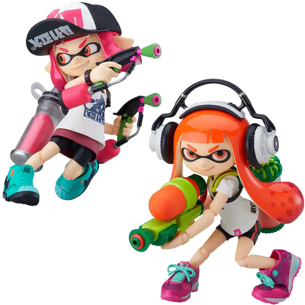 Splatoon/Splatoon 2 Figma akcijska figura Splatoon Girl DX Edition 10 cm fotografija proizvoda