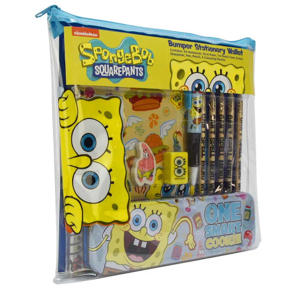 Sponge Bob set uredskog materijala fotografija proizvoda