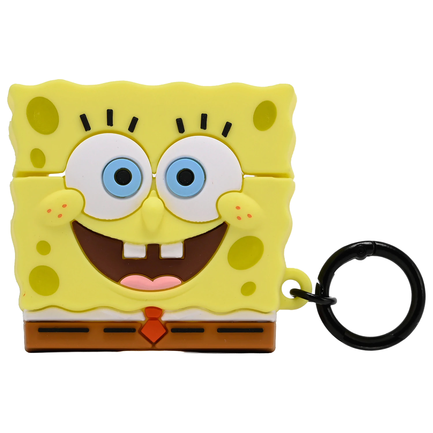 SpongeBob 3D Pjenasta Torbica za AirPods sa Spojnicom za Torbu fotografija proizvoda