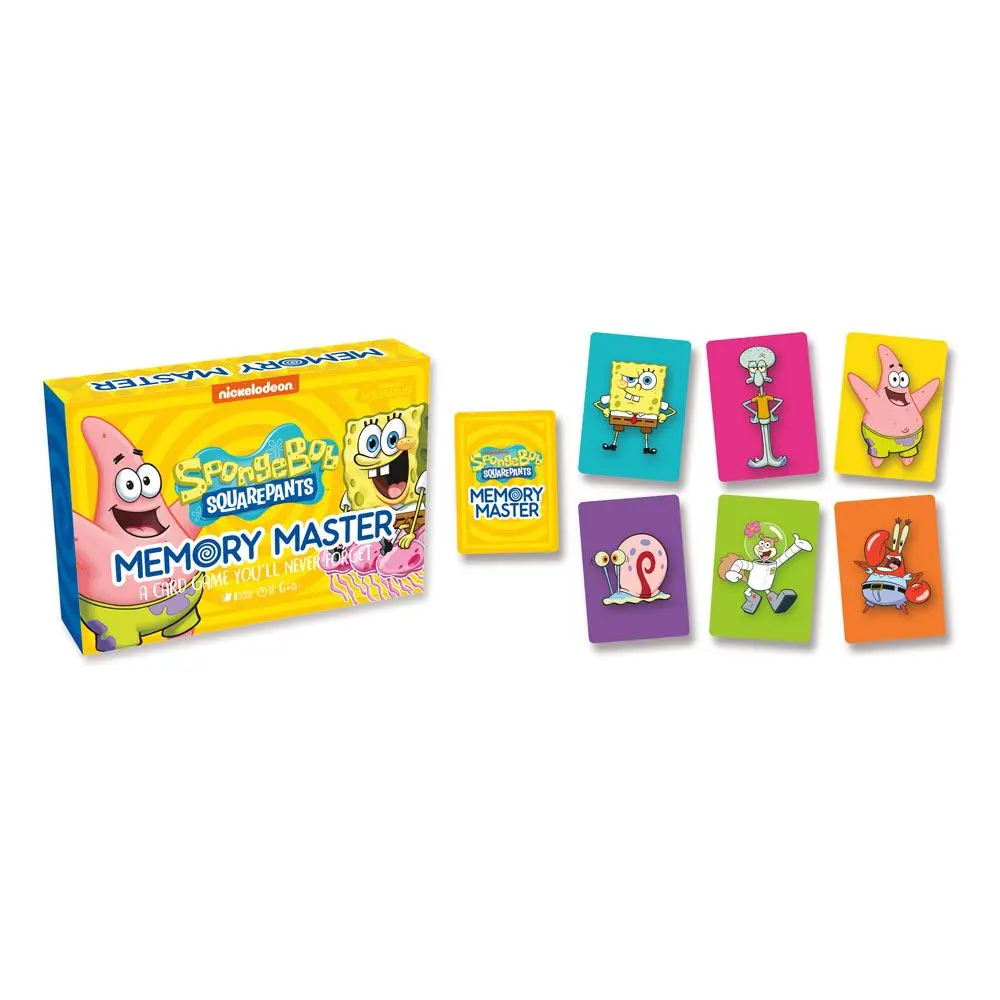 SpongeBob Card Game Memory Master *English Version* igra memorije s kartama fotografija proizvoda