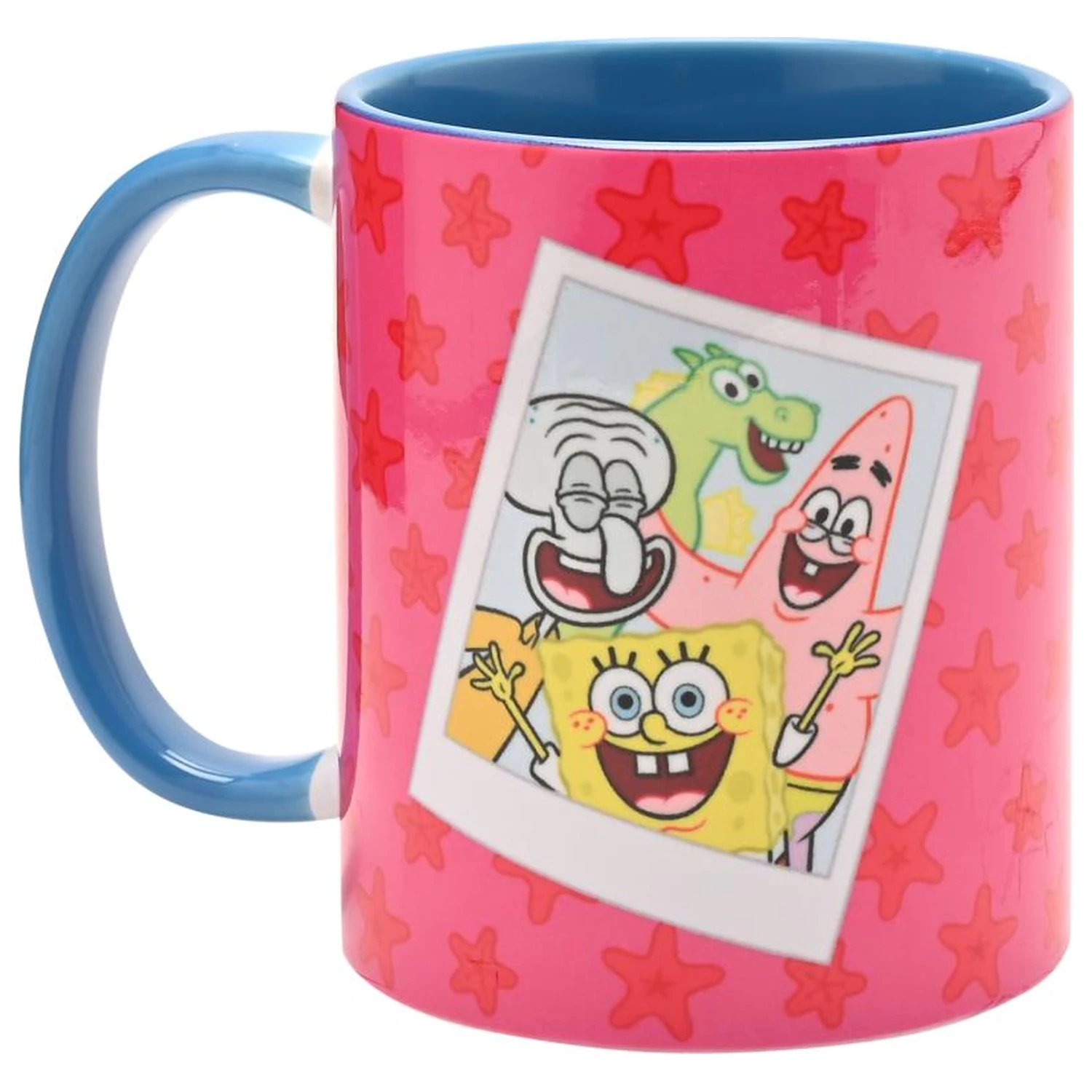 SpongeBob Bikini Bottom Buddies šalica u boji iznutra 325 ml fotografija proizvoda