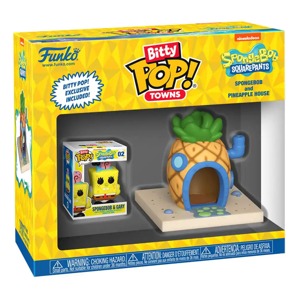 Spongebob Bitty Funko POP! Town Vinil Figura Spužva Bob kod Kuće fotografija proizvoda