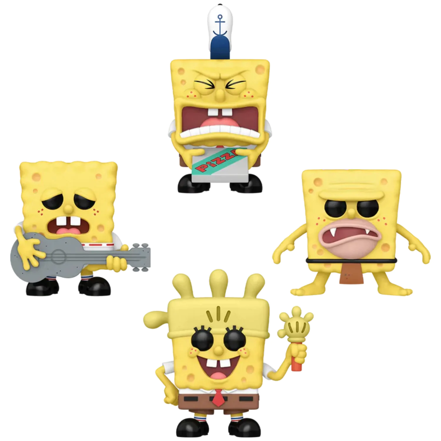 Spongebob Funko POP! Television Vinyl Figure set od 4 (EMEA) 9 cm fotografija proizvoda