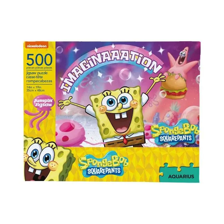 SpongeBob Jigsaw Puzzle Imaginaaation (500 dijelova) fotografija proizvoda