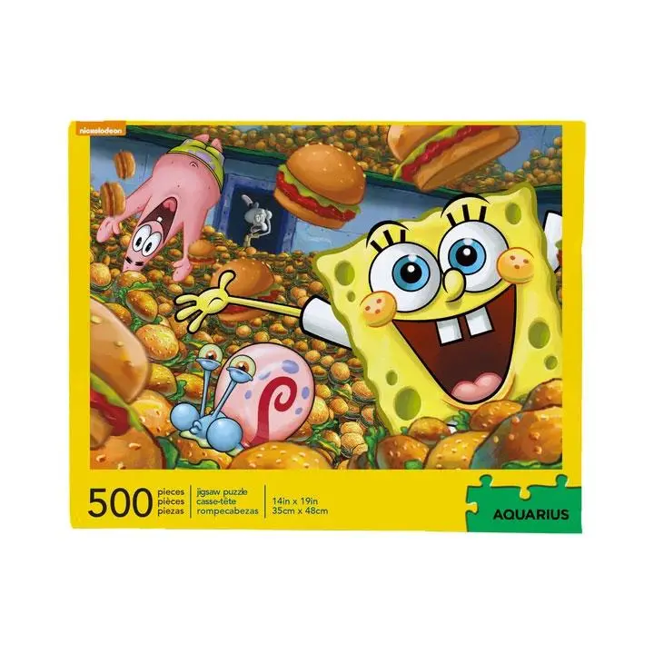 SpongeBob Jigsaw Puzzle Krabby Patties (500 dijelova) fotografija proizvoda