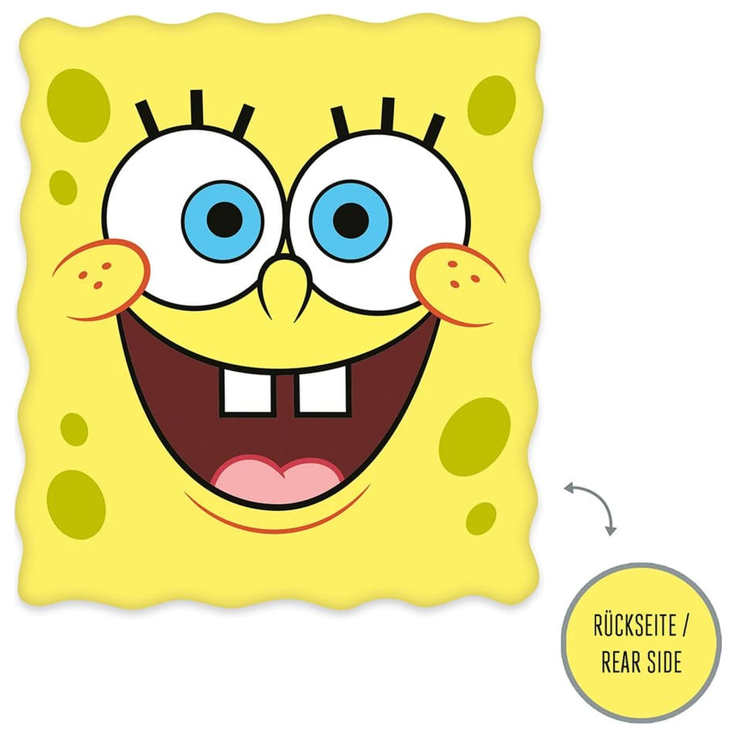 SpongeBob jastuk SpongeBob Glava 27 x 31 cm fotografija proizvoda